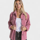 Selina™ Fleece bunda – Elegance v teple