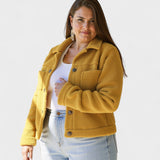 Selina™ Fleece bunda – Elegance v teple