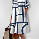 Séverine™ Midi šaty