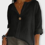 V-krční Knoflíková Tréninková Košile