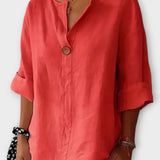 V-krční Knoflíková Tréninková Košile