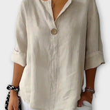 V-krční Knoflíková Tréninková Košile