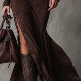 Tayli | Maxi šaty se zipem