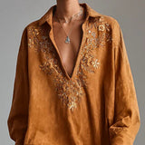 Lorena | Midi šaty s dlouhým rukávem