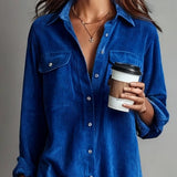 Novi | Midi šaty s náprsními kapsami