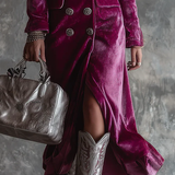 Vendula | Dlouhé blazer maxi šaty