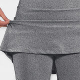 Vysoký pas kraťasy s sukní