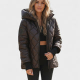 Ema™ | Stylová bunda s kapucí