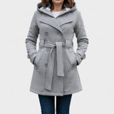 Leona™ | Dvouřadý elegantní kabát