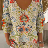 MARGAUX | Svetr s výstřihem do V