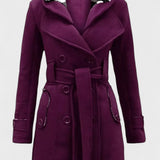 Leona™ | Dvouřadý elegantní kabát
