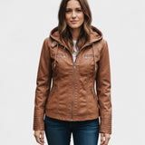 Klára™ | Kožená bunda